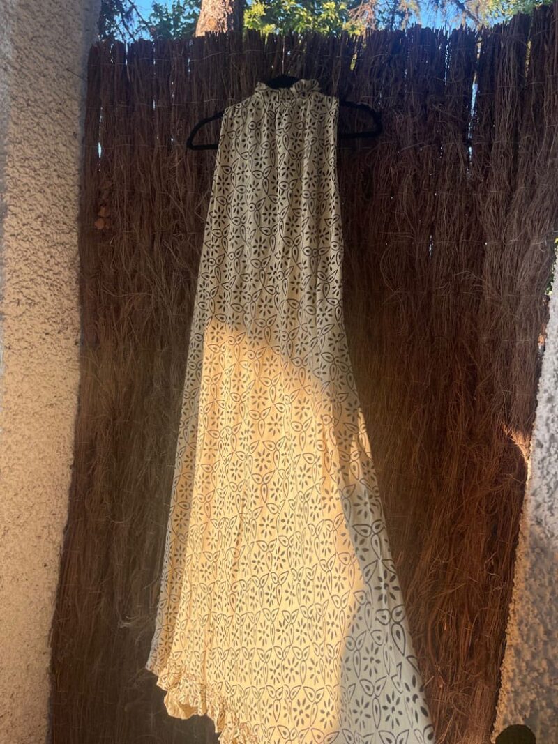 Vestido Etnico Dolores Flor - Imagen 3