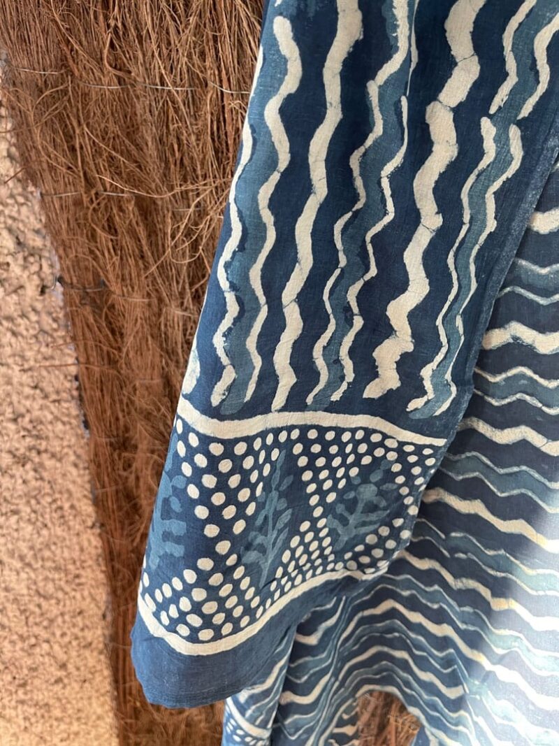 Kaftan Pareo Blue Sea Keka - Imagen 5