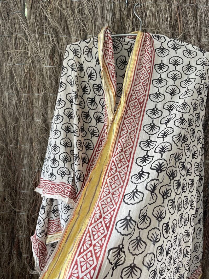 Kaftan Pareo Block Print Sophia - Imagen 6