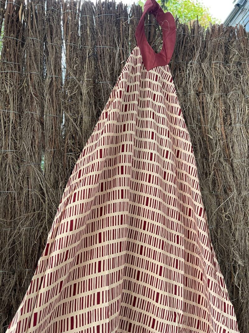 Vestido Malala Etnico Red - Imagen 6