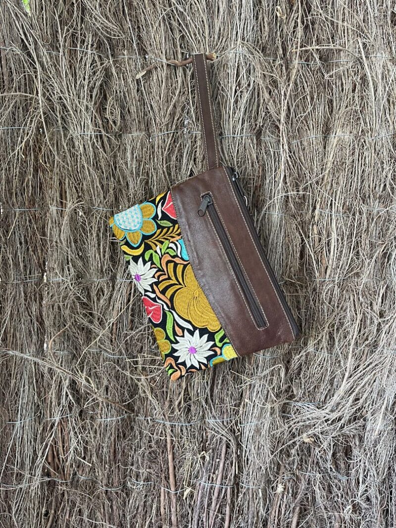 Clutch Grande Cuero Brown