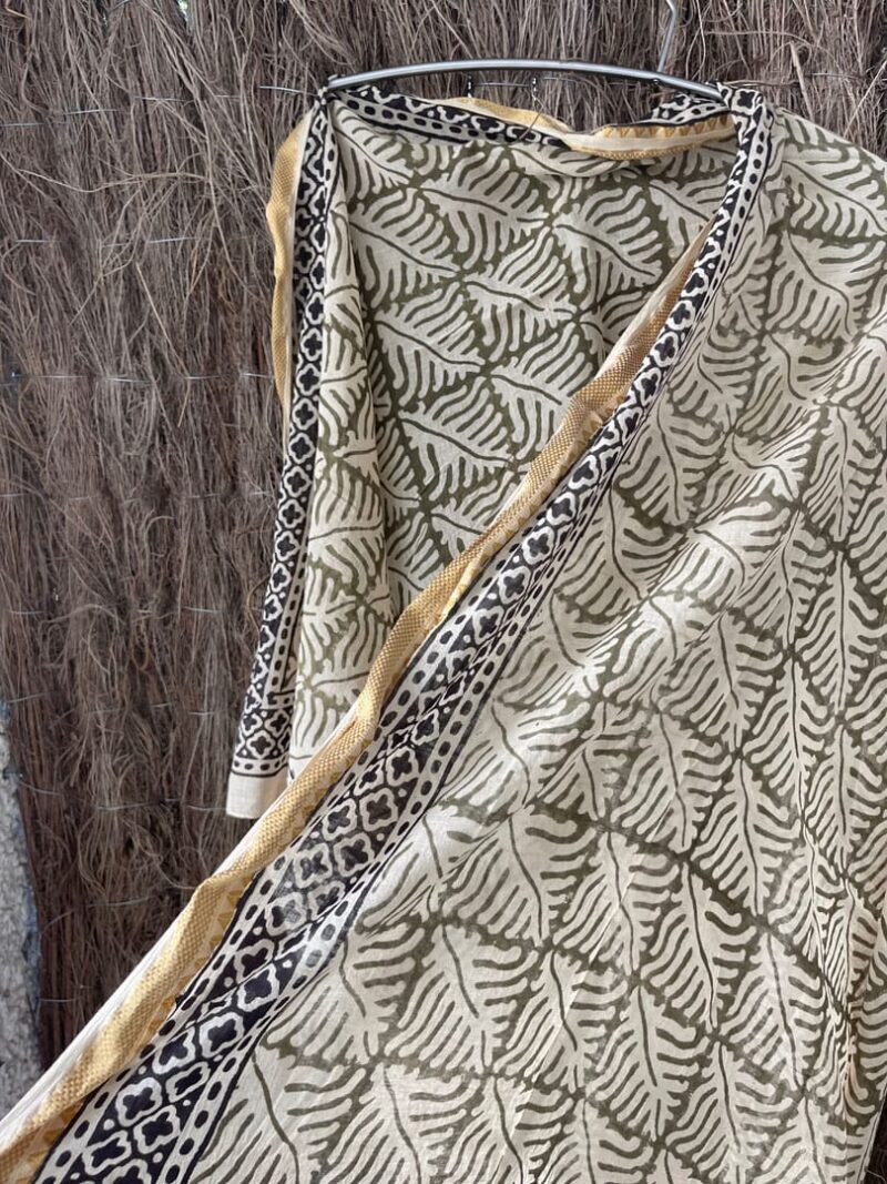 Kaftan Pareo Block Print Sara - Imagen 9