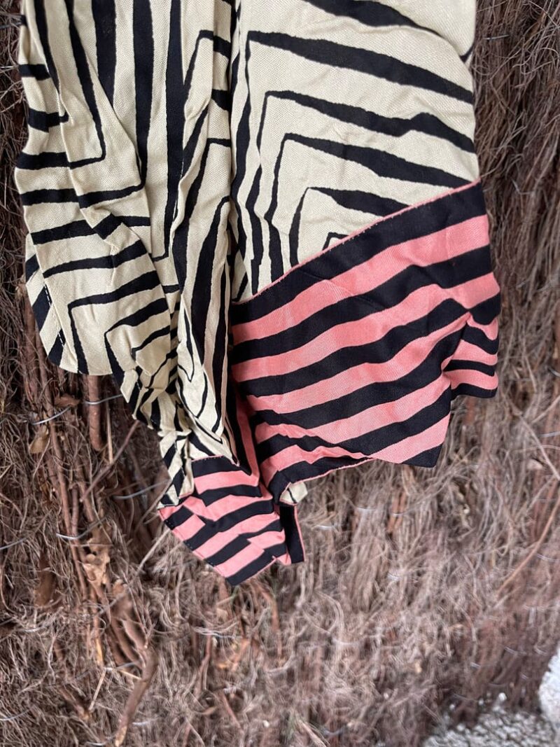 Vestido Asimetrico Zebra - Imagen 4
