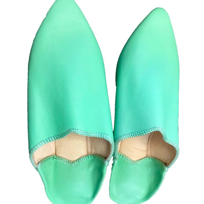 Babuchas Verde Agua