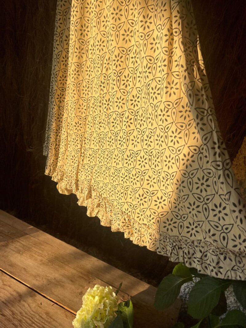 Vestido Etnico Dolores Flor - Imagen 5