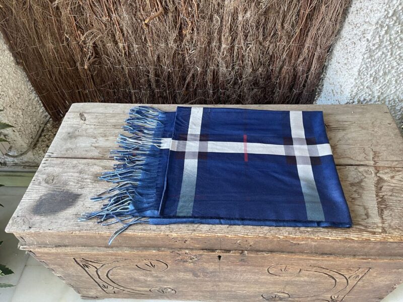 Bufanda Reversible Tonos azules Zula