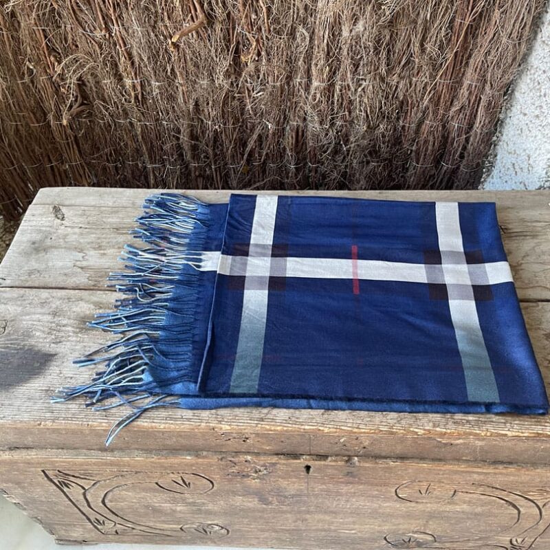 Bufanda Reversible Tonos azules Zula