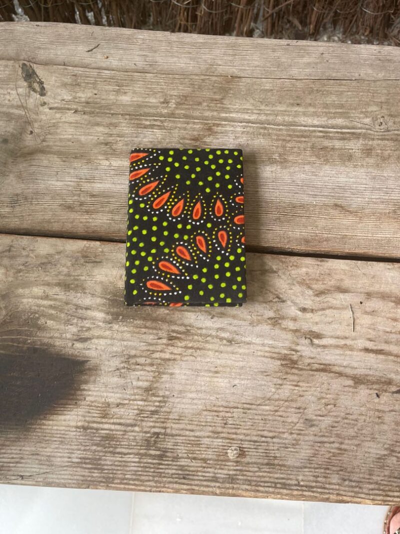 Cuaderno de tela pequeño Green