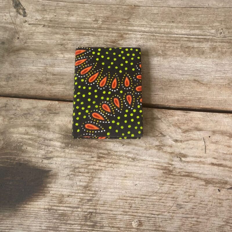 Cuaderno de tela pequeño Green