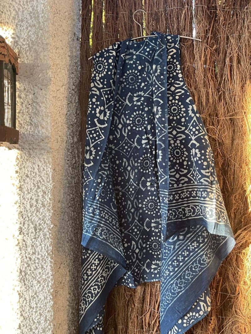 Kaftan Pareo Blue Sea Kika - Imagen 4