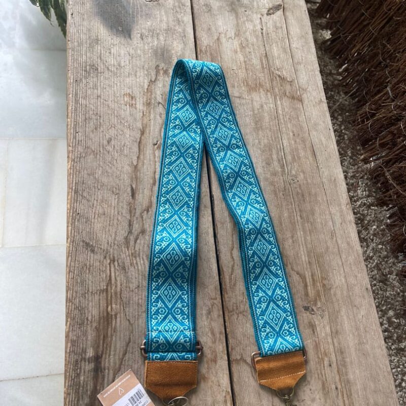 Correa con ante ajustable para bolso Blue