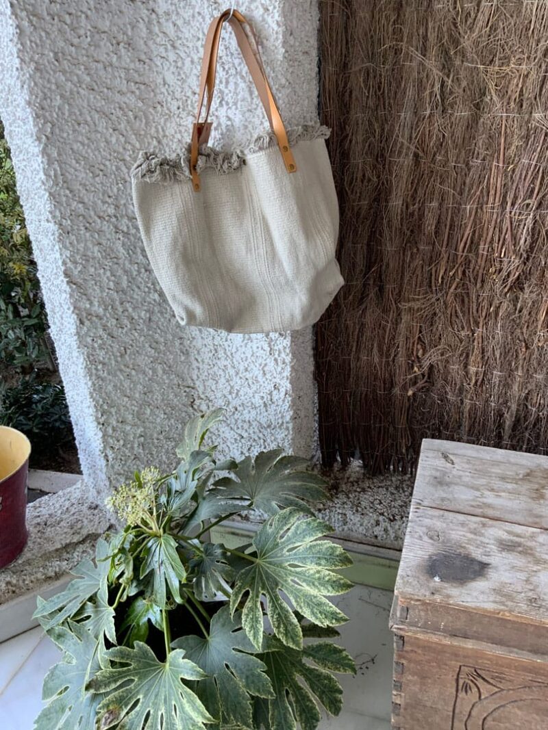 Bolso Lona Lula Beige - Imagen 5