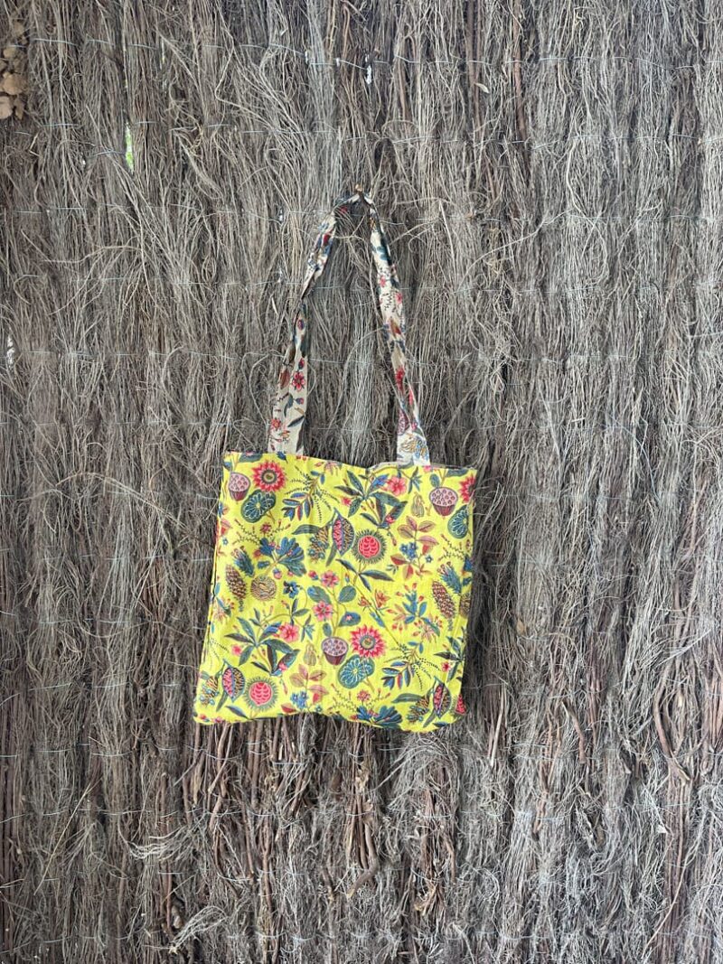 Bolsa Eighties algodón reversible - Imagen 2