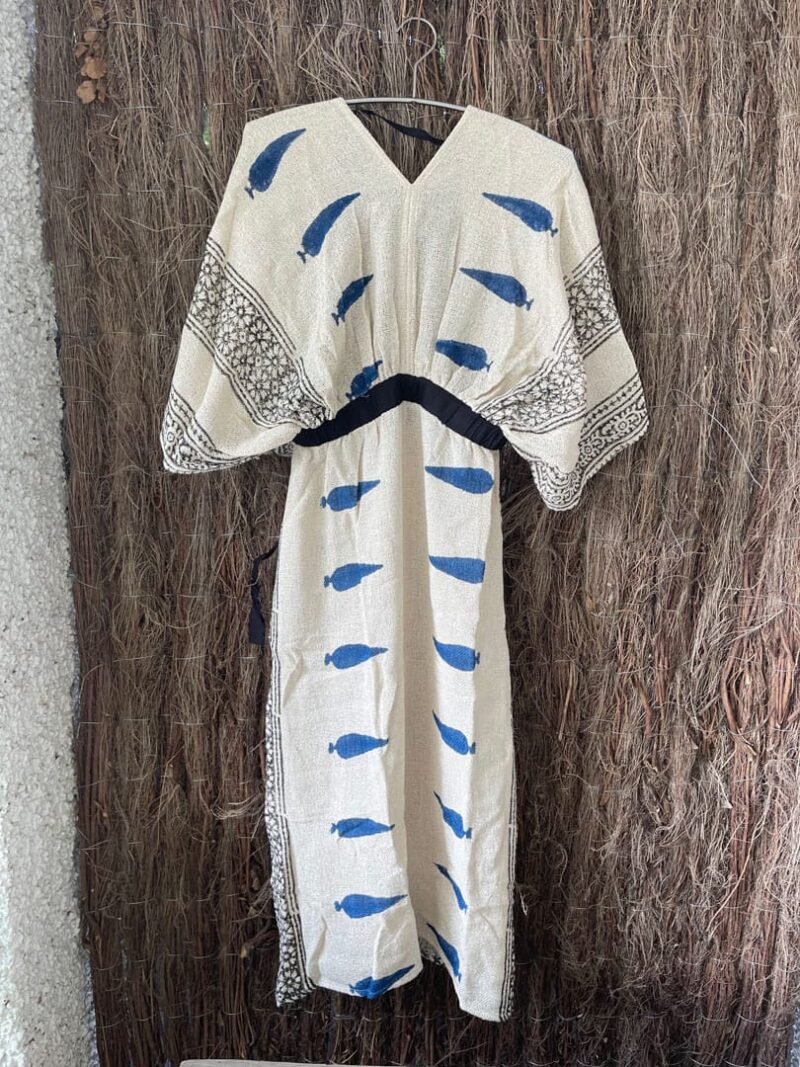 Vestido Net Malay Blue - Imagen 5