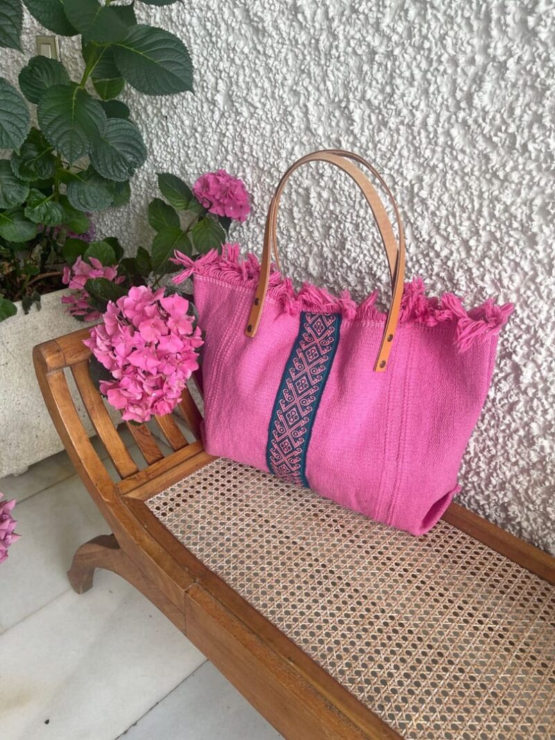 Bolso Lona Lula Rosa - Imagen 2