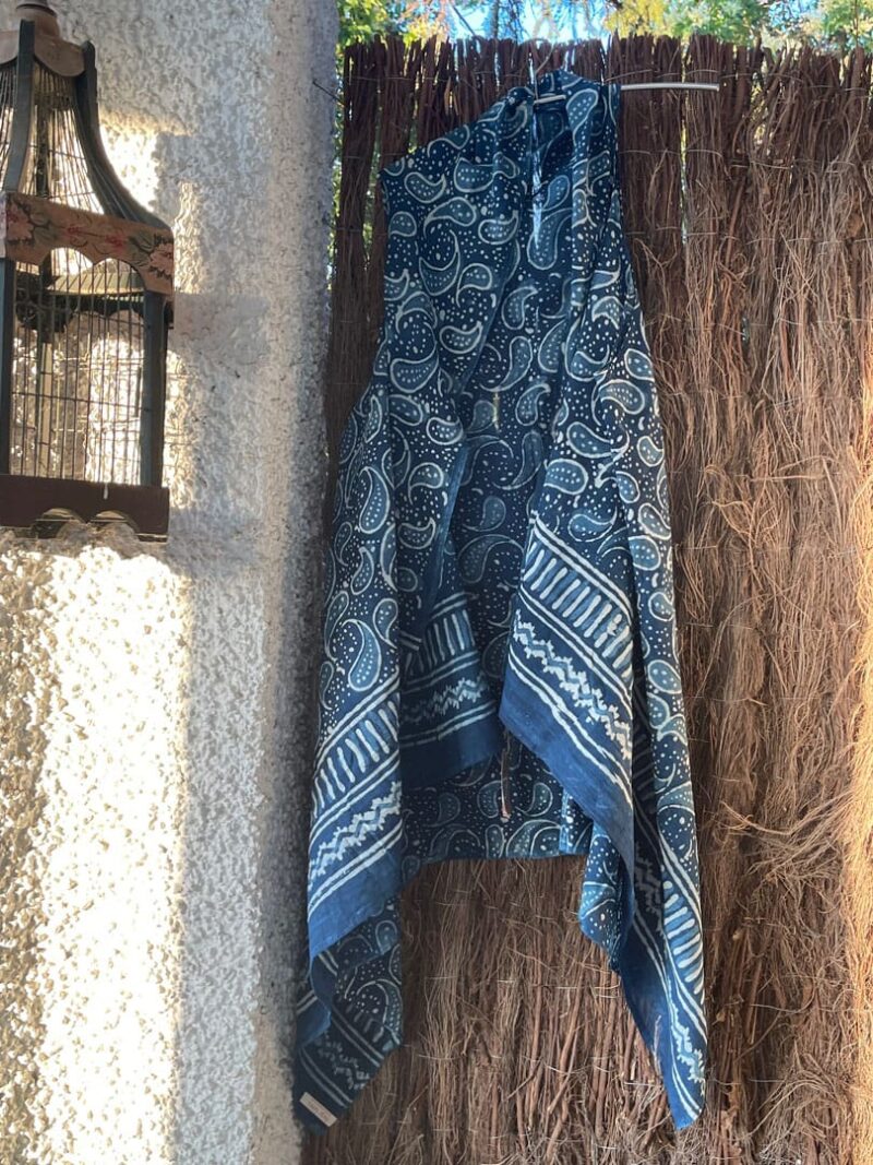 Kaftan Pareo Blue Sea Karla - Imagen 5