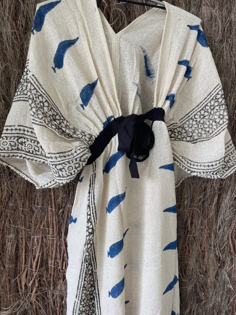 Vestido Net Malay Blue - Imagen 8