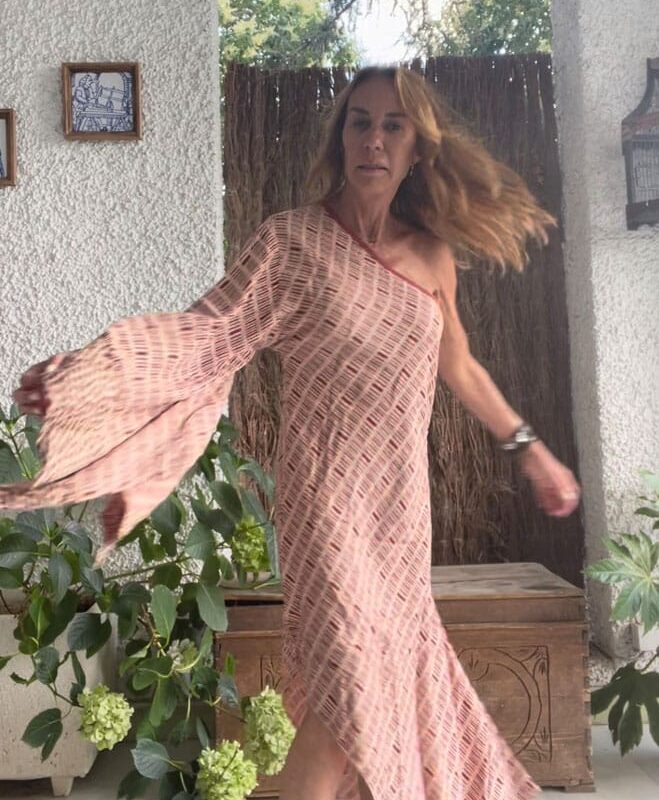 Vestido Asimetrico Red