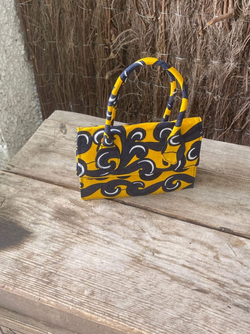 Bolso de Tela Azul Lucila