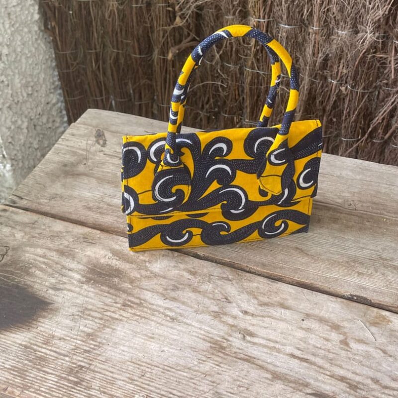 Bolso de Tela Azul Lucila