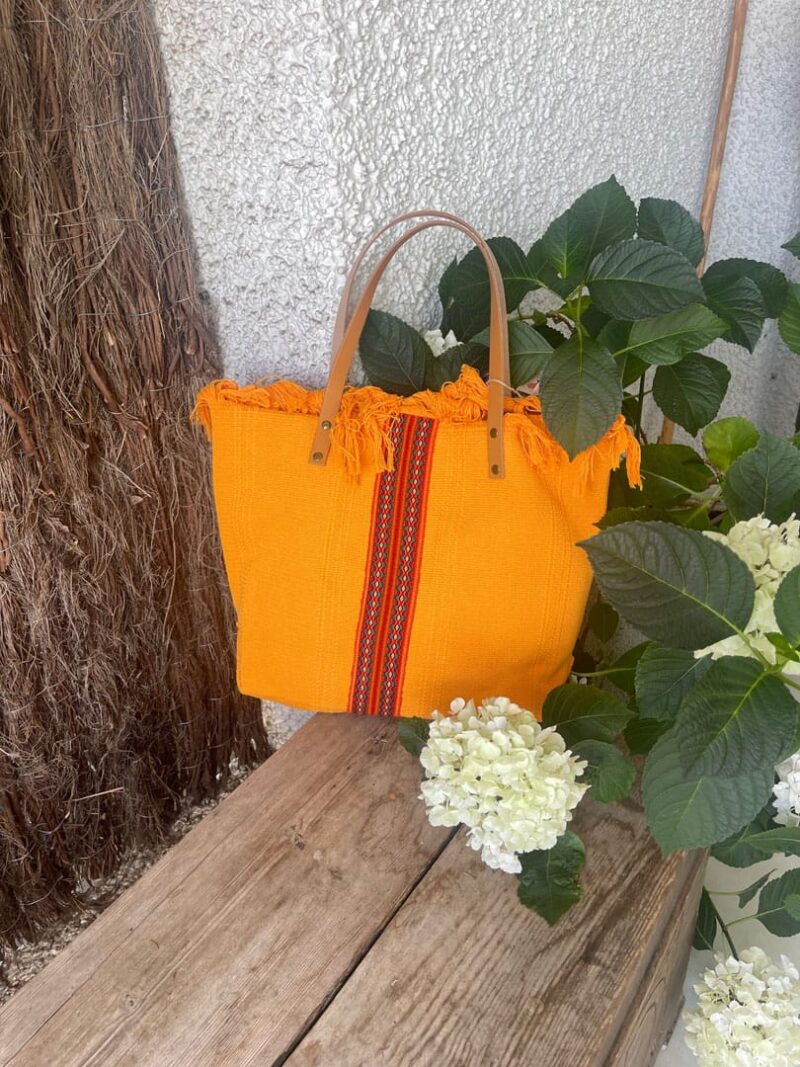 Bolso Lona Lula Naranja - Imagen 2