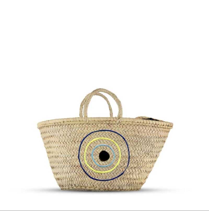 Cesta Bordada a Mano Eye - Imagen 2