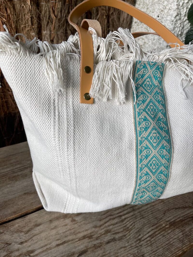 Bolso Lona Lula White - Imagen 3