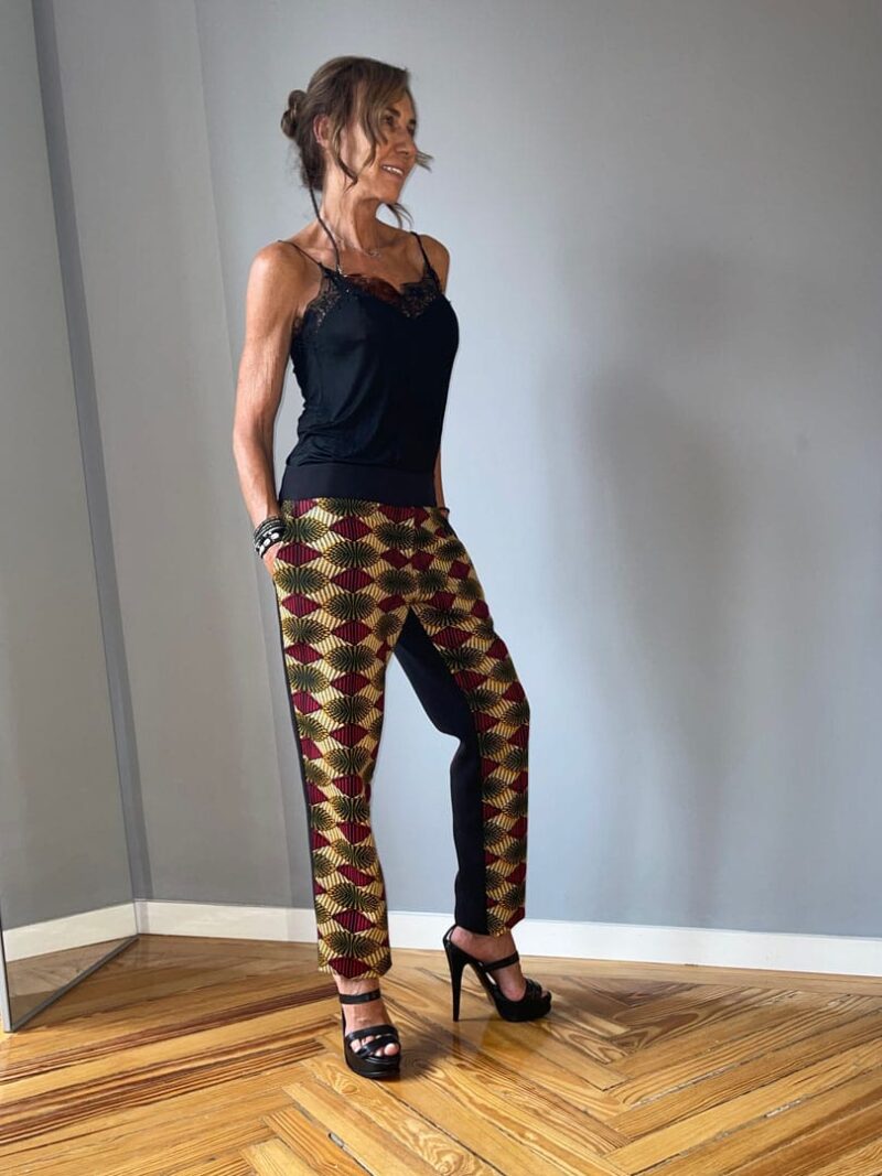 Pantalón multi print tela Gambia - Imagen 3