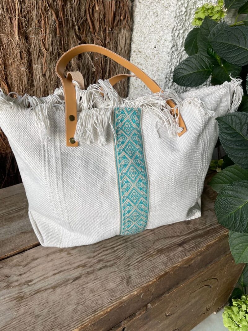 Bolso Lona Lula White - Imagen 2