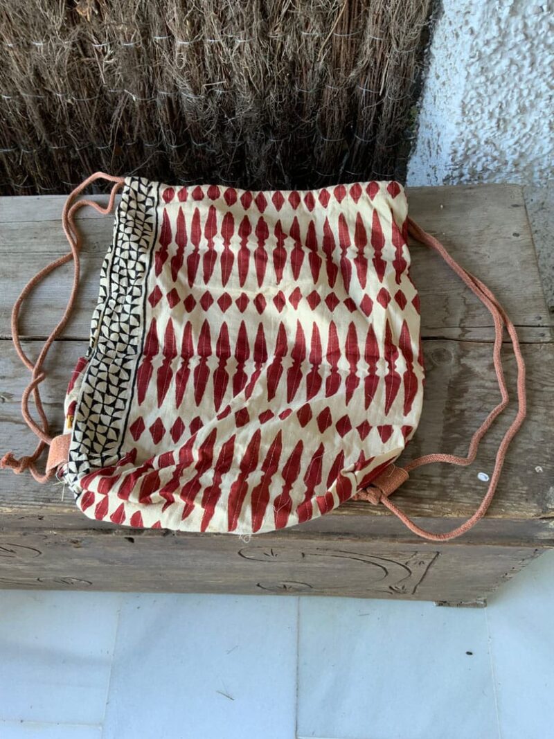 Mochila de Tela Block Print Sara - Imagen 7