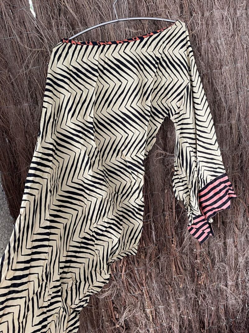 Vestido Asimetrico Zebra