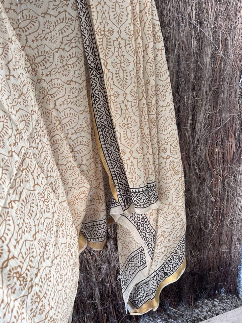 Kaftan Pareo Block Print Sonia - Imagen 5