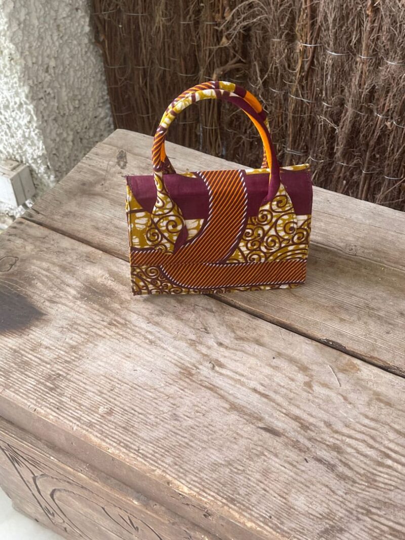 Bolso de Tela Azul Coral