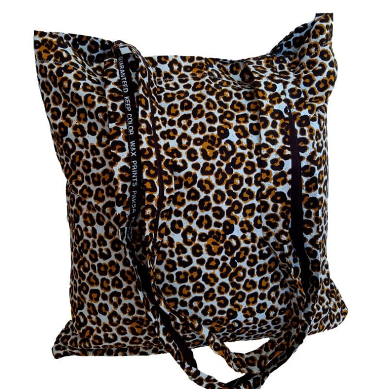 Bolsa Tela Leopardo