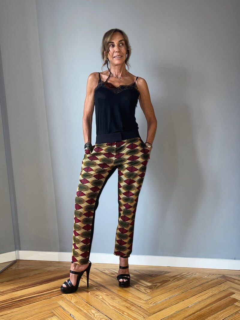 Pantalón multi print tela Gambia - Imagen 2