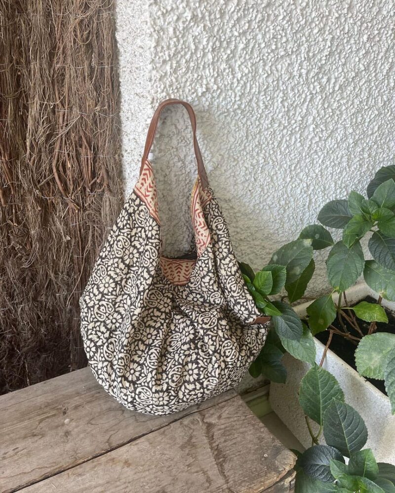 Bolsa de Tela Block Print Ana