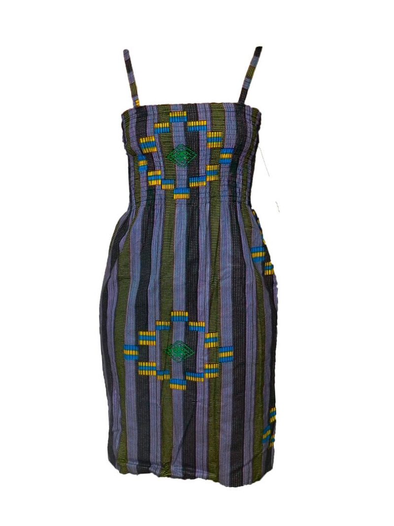 Vestido corto tirantes Bimba morado