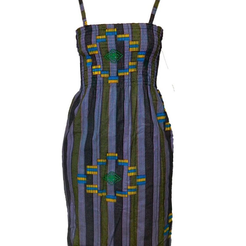 Vestido corto tirantes Bimba morado