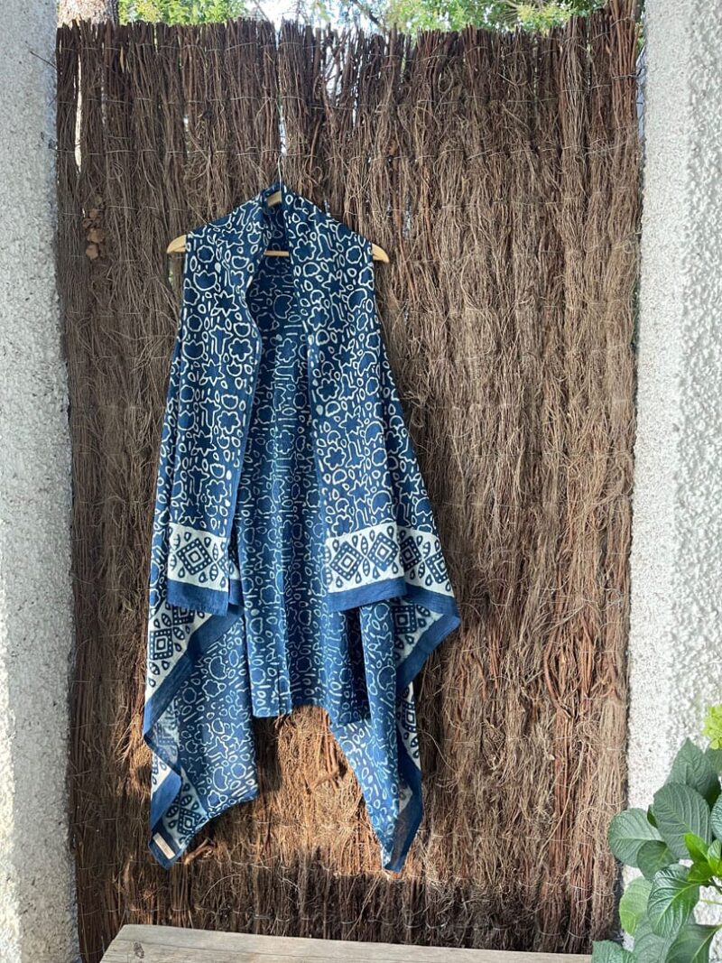 Kaftan Pareo Blue Sea Kelly - Imagen 4