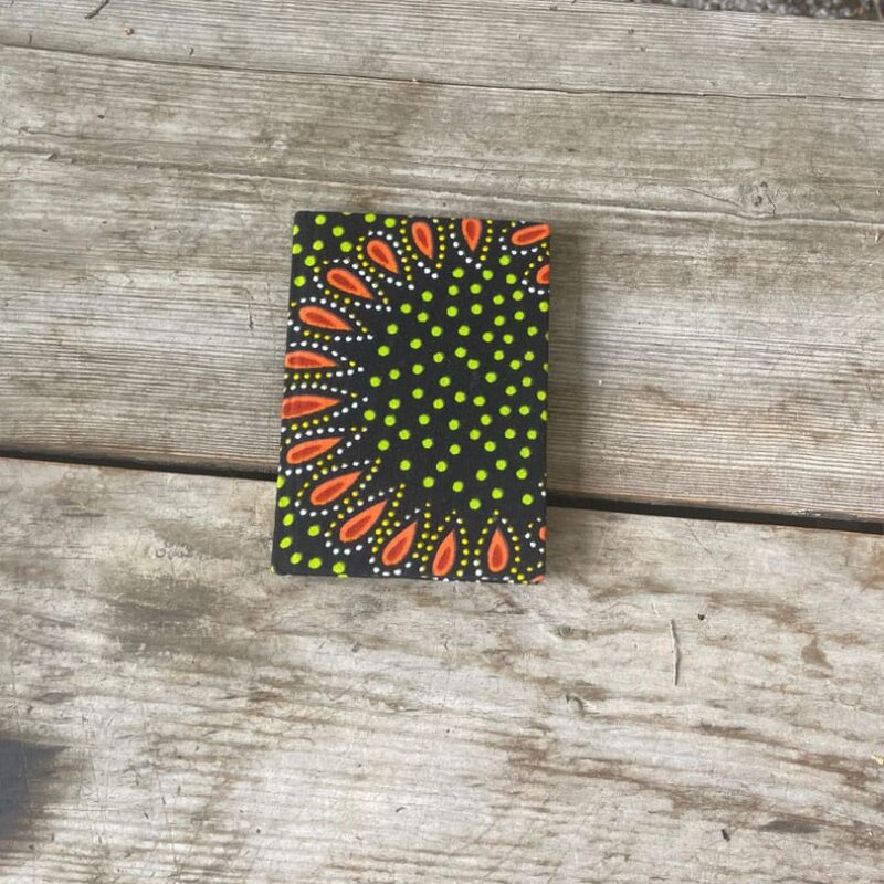 Cuaderno de tela pequeño Verde