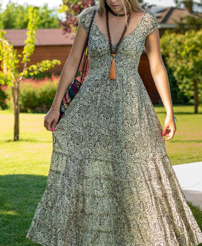 Vestido Hombrera Pan