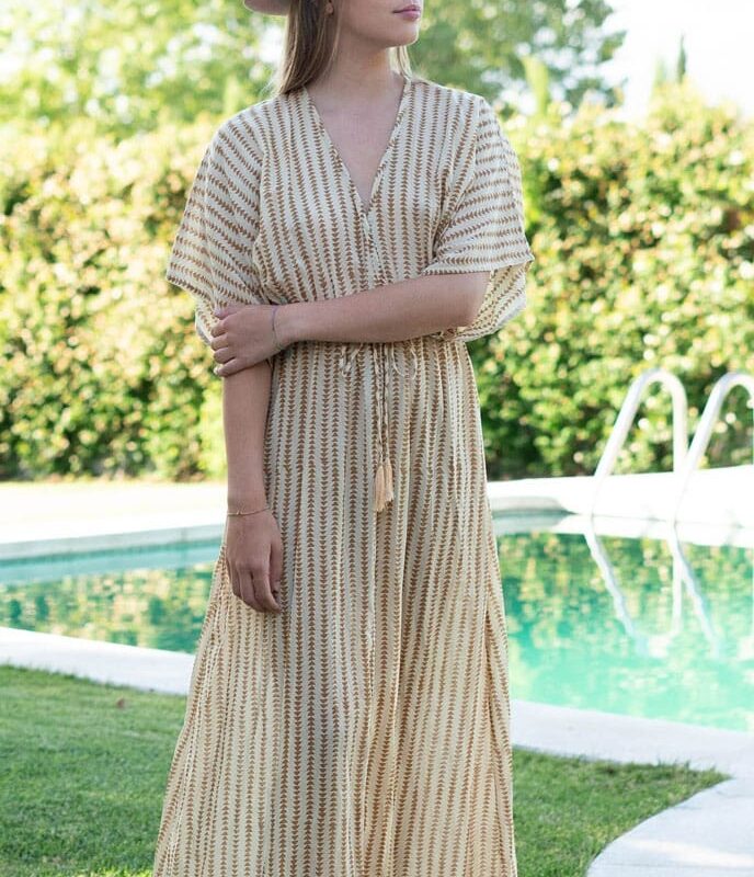 Vestido Malay Piedra