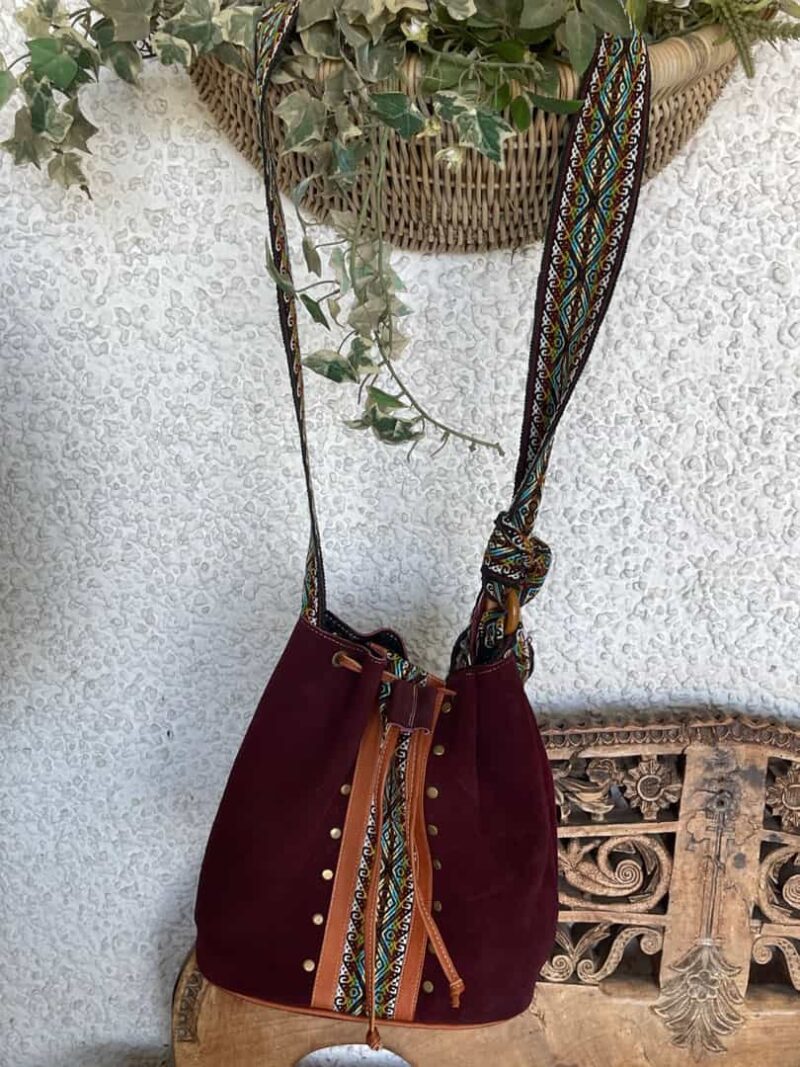 Bolso Ante grana pequeño - Imagen 2