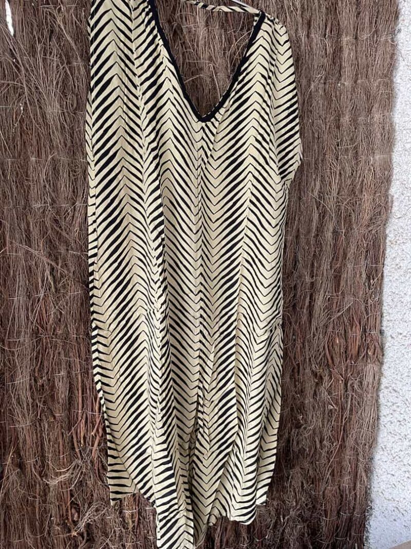 Vestido Tunica Romana Zebra - Imagen 7