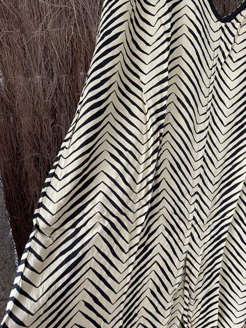 Vestido Tunica Romana Zebra - Imagen 5