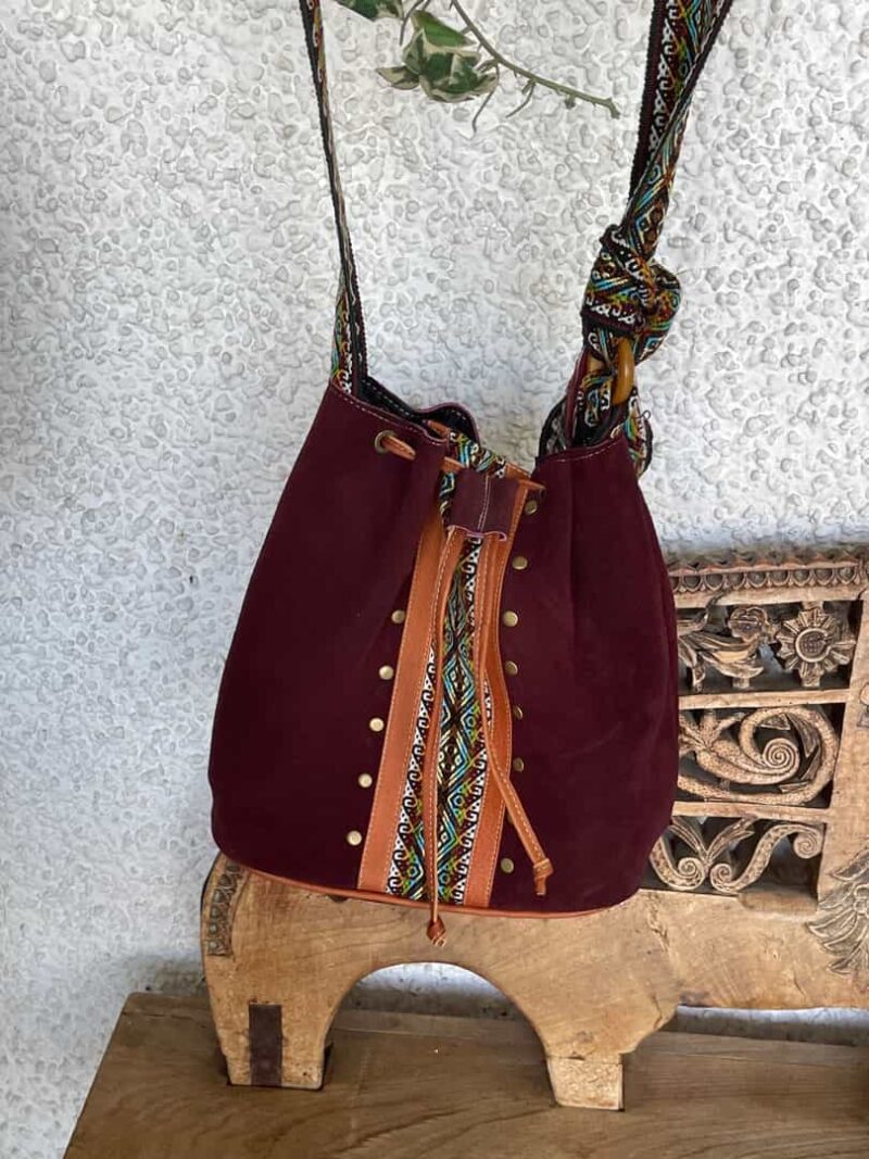 Bolso Ante grana pequeño - Imagen 4