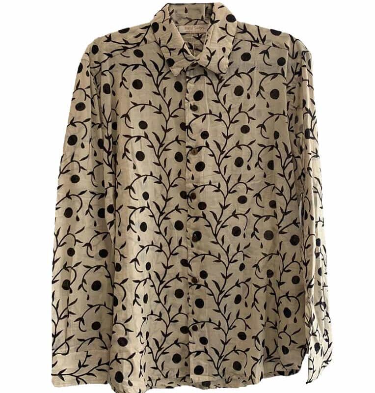 Camisa Cuello Uva