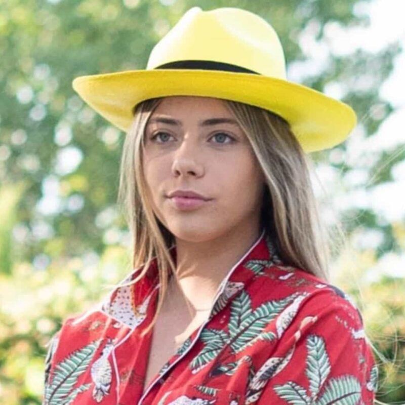 Sombrero Lima cinta negra
