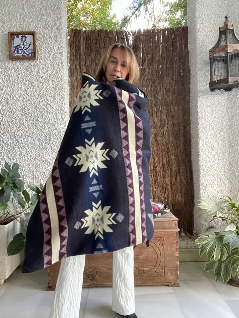Manta Alpaca Reversible Aire - Imagen 7