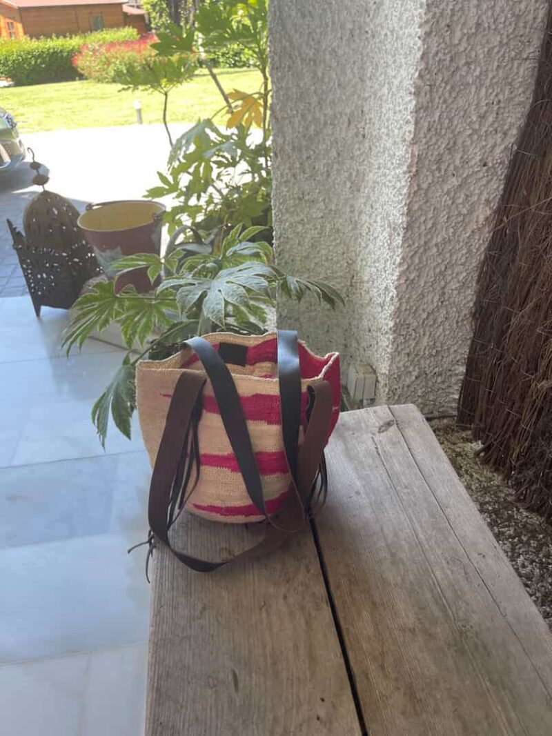 Shigra Asas Cuero con Flecos - Imagen 3